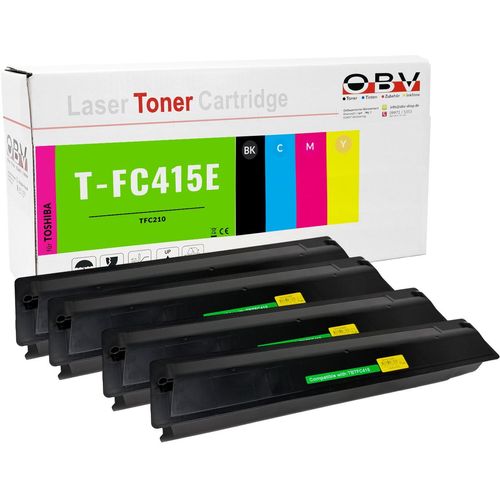 Kompatibler Toner T-FC415E für Toshiba, 4er-Set