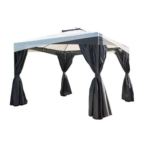 Sojag Pavillon Malta 1010 Schwarz 305x305x271cm