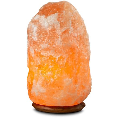 WAGNER LIFE DESIGN Salzkristall-Tischlampe "Rock", orange, 1 Stk., Leuchten, Handgefertigt aus Salzkristall - jeder Stein ein Unikat, ca.18-22 kg