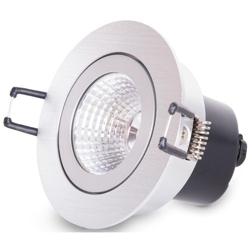 PACO HOME Einbauleuchte "Rita", grau, Ø 8,2cm H: 8,1cm, Leuchten, LED Einbaustrahler Schwenkbar LED Strahler Spotlight Flach dimmbar