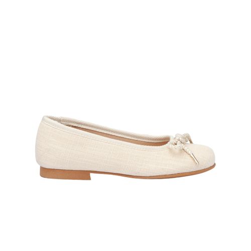 Zeremonie-Ballerinas aus Leder