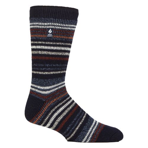 Herren Thermo Streifenmuster Socken für den Winter