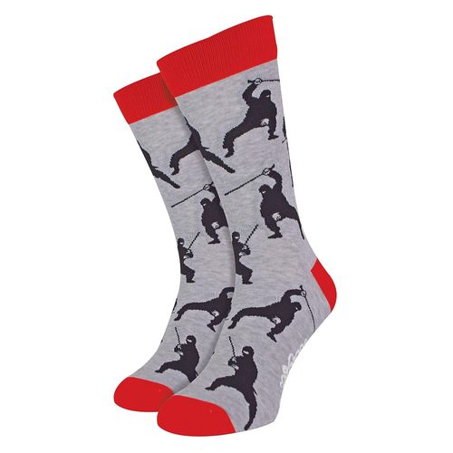 Sportlich gestaltete unisex Socken mit Motiv