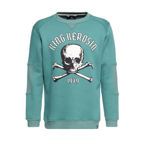 King Kerosin Herren Pullover King Kerosin 1979 blau