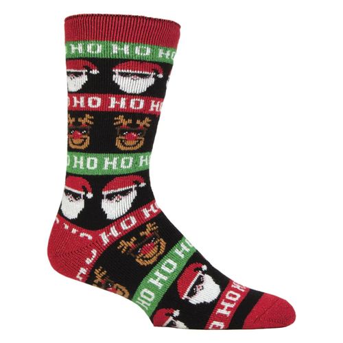 Herren Flauschige Weihnachtssocken von Heat Holders Lite