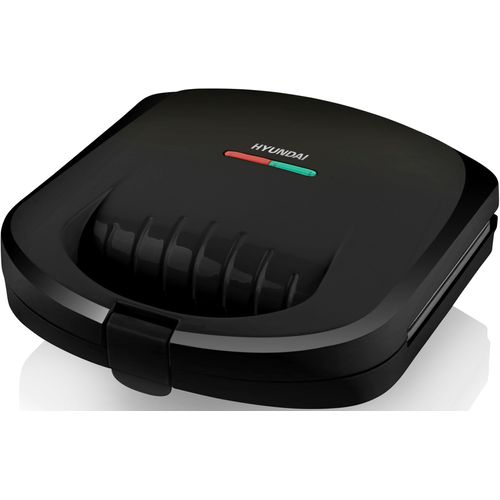 HYUNDAI Sandwichmaker "HYUSM625B", schwarz, B:21,5cm H:8cm T:22cm, Sandwichmaker