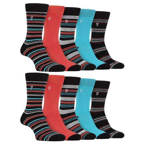 Herren 10er-Pack Bunte Bambussocken