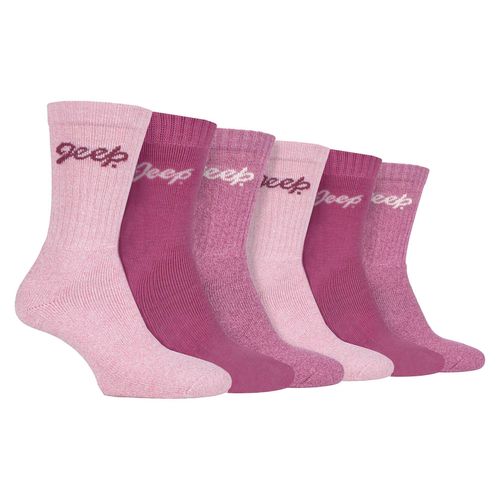 Dames 6-Pack Wandelsokken | Katoenen Sokken voor Buitenactiviteiten