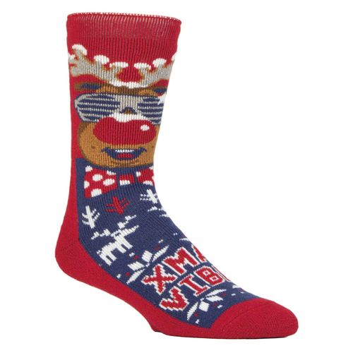 Herren Flauschige Weihnachtssocken von Heat Holders Lite