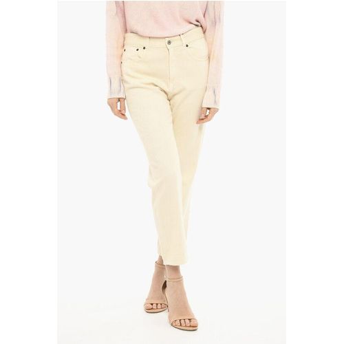 5-Pocket-Hose aus Baumwolltwill in Beige