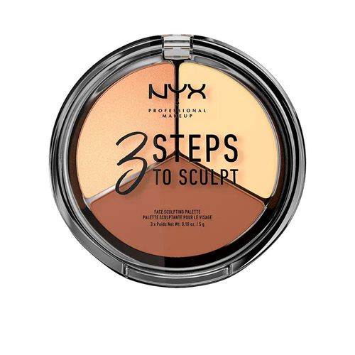 3 Stappen naar een Gesculpte Gezicht Sculpting Palette #licht 5 gr