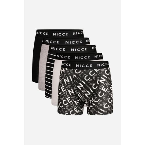 Multi 5er-Pack Baumwollreiche Boxershorts mit Logo-Bund und abwechslungsreichen Designs