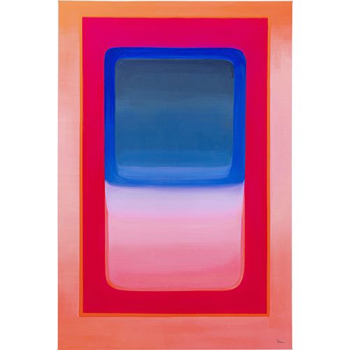 Leinwandbild KARE DESIGN, farbe bild(er): rosa, Bilder, Leinwandbild