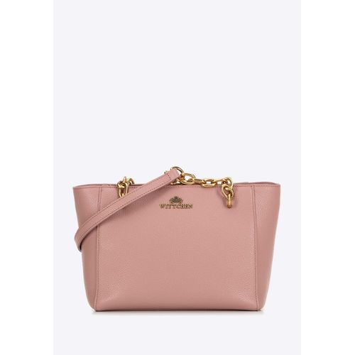 Wittchen Damen-Schultertasche aus rosa Leder