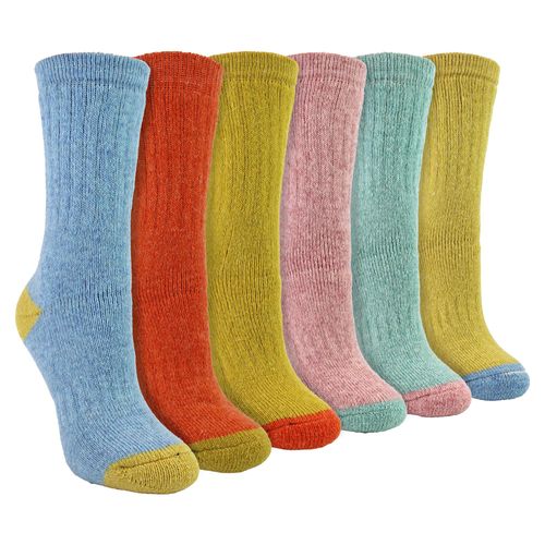 6 Paar Damen Alpaka Lounge-Socken für das Bett