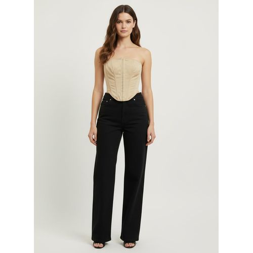 Bardot-Korsett-Top aus Stein