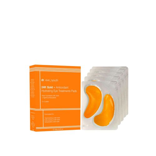 24K Gold + Antioxidantien Hydratisierende Augenbehandlungspads