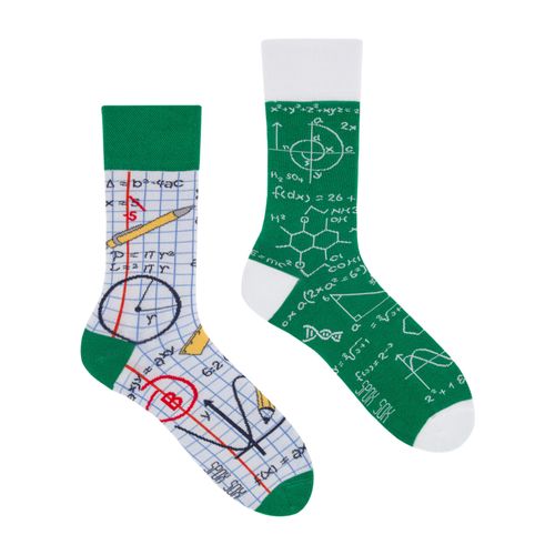 SPOX SOX - Heren & Dames Mismatched Grappige Sokken - Terug naar School - 2 Paar - Terug 2 School