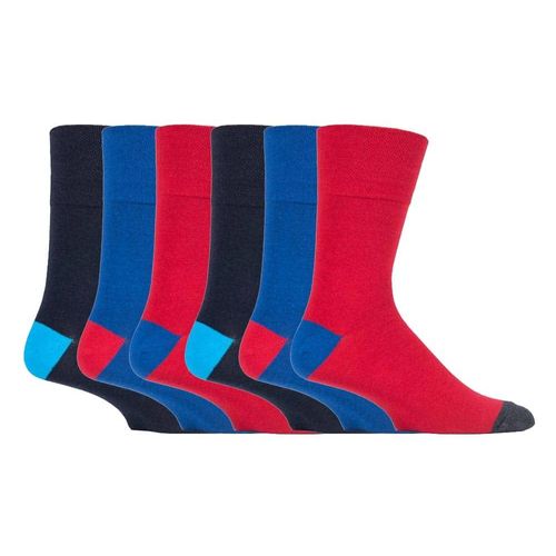 Sanfte Griffigkeit - 6 Paare Männer Sanfte Griffigkeit Nicht-Elastische Socken - MGG560
