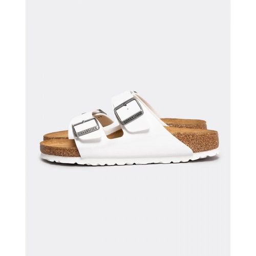 Birkenstock Arizona Birko Flor Weiß Schmale Sandalen