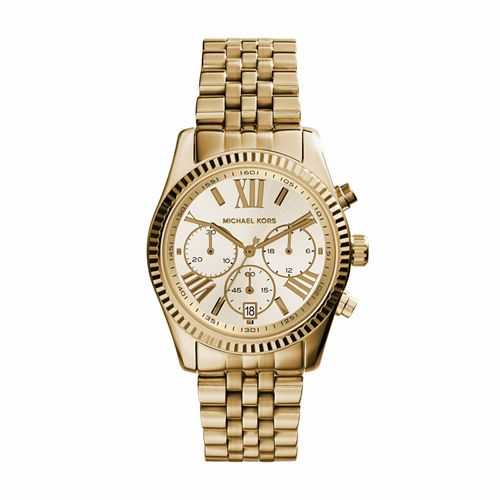 Damenuhr der Marke Michael Kors in der Farbe Gold. Das Gehäuse hat einen Durchmesser von 38 mm. Marke: Michael KorsModellname: MK5556Kategorie: DamenarmbanduhrMaterialien: EdelstahlFarbe: GoldZeitmesser: Quarz
