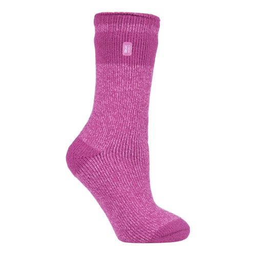 Heat Holders - Dames 2.3 tog thermo wintersokken - Advertentieblok Roze