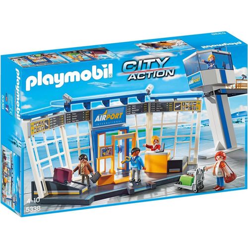 PLAYMOBIL City Action Flughafen mit Tower; 5338