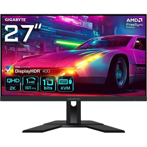 Gigabyte M27Q - LED-Monitor - 68.6 cm (27) - 2560 x 1440 QHD @ 170 Hz
