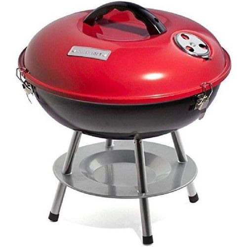 Kompakter Stahlgrill für Außen-BBQs, 14 Zoll