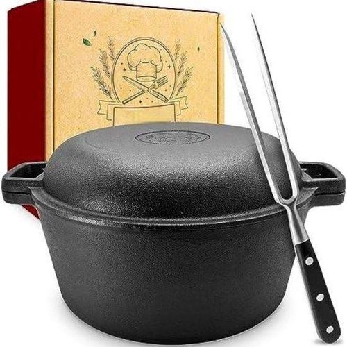 Gusseiserner Wok