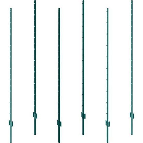 Metallischer T-Post - Stahl - Zwei-Teil - Metallplatte