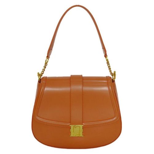 Lamarthe Bella Posttasche aus braunem Leder