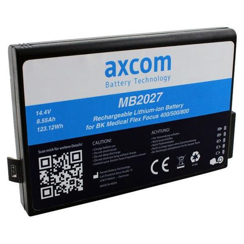 Li-Ion Akku für BK Medical Flex Focus 400/500/800 - 14,4V/8,55Ah (UA1225)
