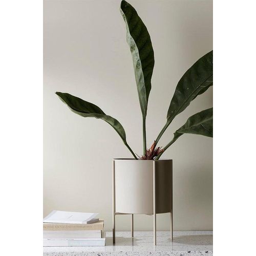 IJzeren Beutel-Topf 22 cm hoch beige