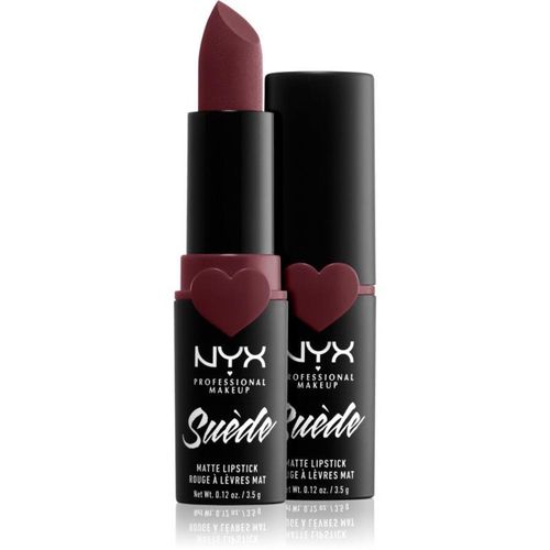 NYX Professional Makeup Suede Matte Lipstick matte lipstick shade 06 Lalaland 3.5 g