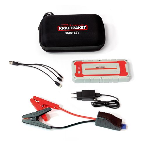 DINO Starthilfegerät KRAFTPAKET Starthilfe 12V-1500A 136150