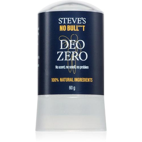 Steve's No Bull***t Deo Zero déodorant solide naturel pour les hommes et les femmes 60 g