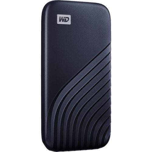 Western Digital My Passport, 1 TB, USB Typ-C, 3.2 Gen 2 (3.1 Gen 2), 1050 MB/s, Passwortschutz, Blau