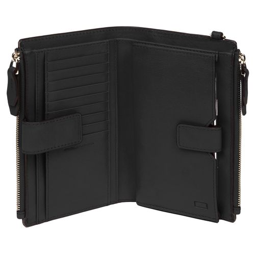 Piquadro Smartphone Brieftasche Clutch mit Kreditkarte