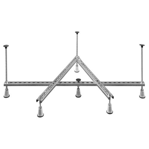Polysan Tragkonstruktion für tiefe Duschwanne SELMA 90x90cm