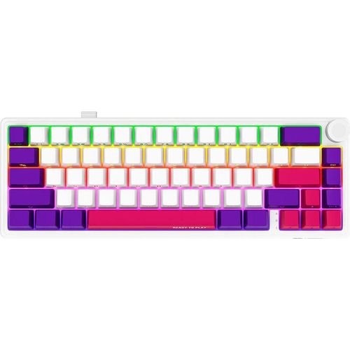 Lorgar LORGAR KBP70MW, Wireless 65% Mechanical Gaming Keyboard Pro, White, EN layout