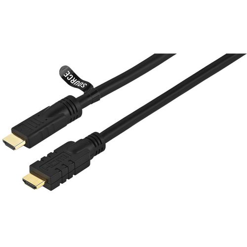 MONACOR HDMC-2500R/SW HDMI-High-Speed-Verbindungskabel