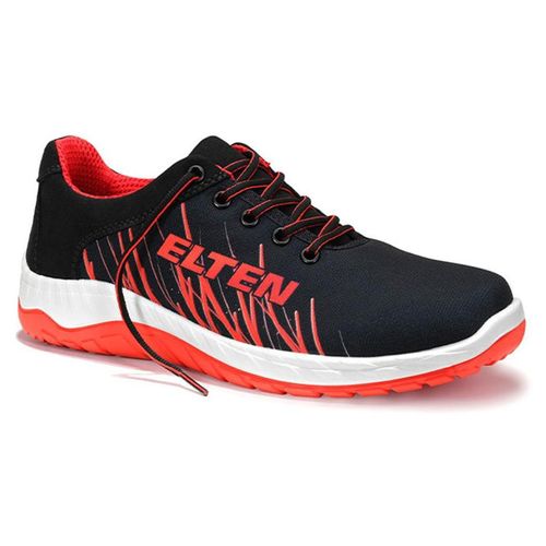 Berufshalbschuh LANA black-red Low ESD O1, Gr. 39
