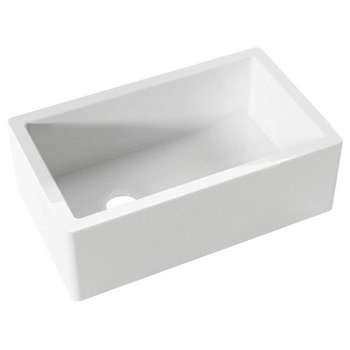 Kerasan ESSEX Keramikspüle 76x45,6cm, weiß