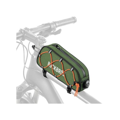 Rockbros ROAD TO SKY Fahrradtasche Oberrohr wasserdicht 0,7L Grün