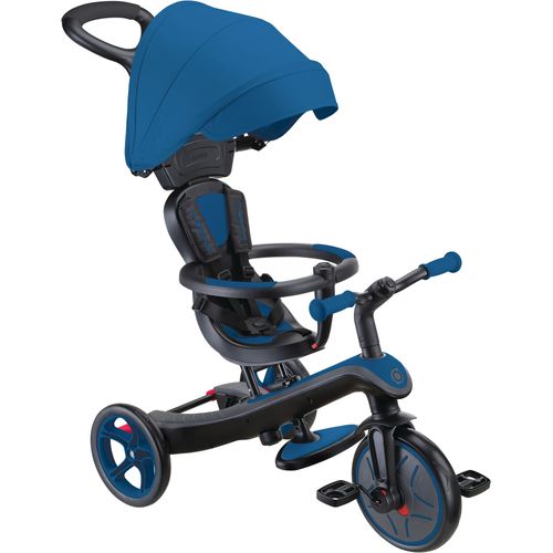 Dreirad GLOBBER "EXPLORER TRIKE 4in1", blau, Dreiräder, Kinder