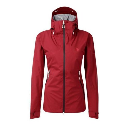 Dare 2B Dames/Dames Haik 3-laags jack (Tibetaans Rood)
