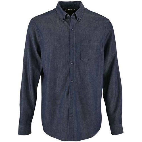 SOLS Heren Barry Denim Overhemd (Brut Denim)