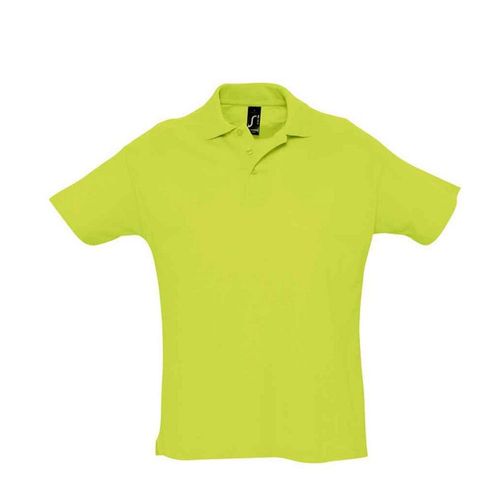 SOLS Heren Zomer II Poloshirt (Appelgroen)