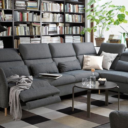 FAMMARP Ecksofa 5-sitzig m elek Ruhesessel